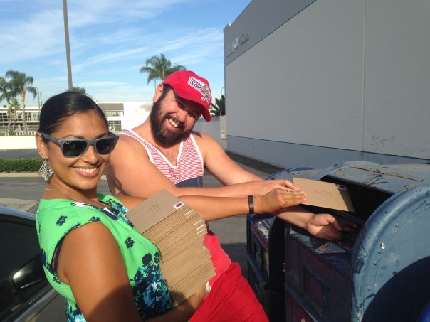 Wedding Invites are on their way!